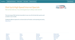 Desktop Screenshot of dialup-service.findisp.us