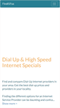 Mobile Screenshot of dialup-service.findisp.us