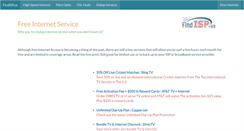 Desktop Screenshot of free-dialup.findisp.us
